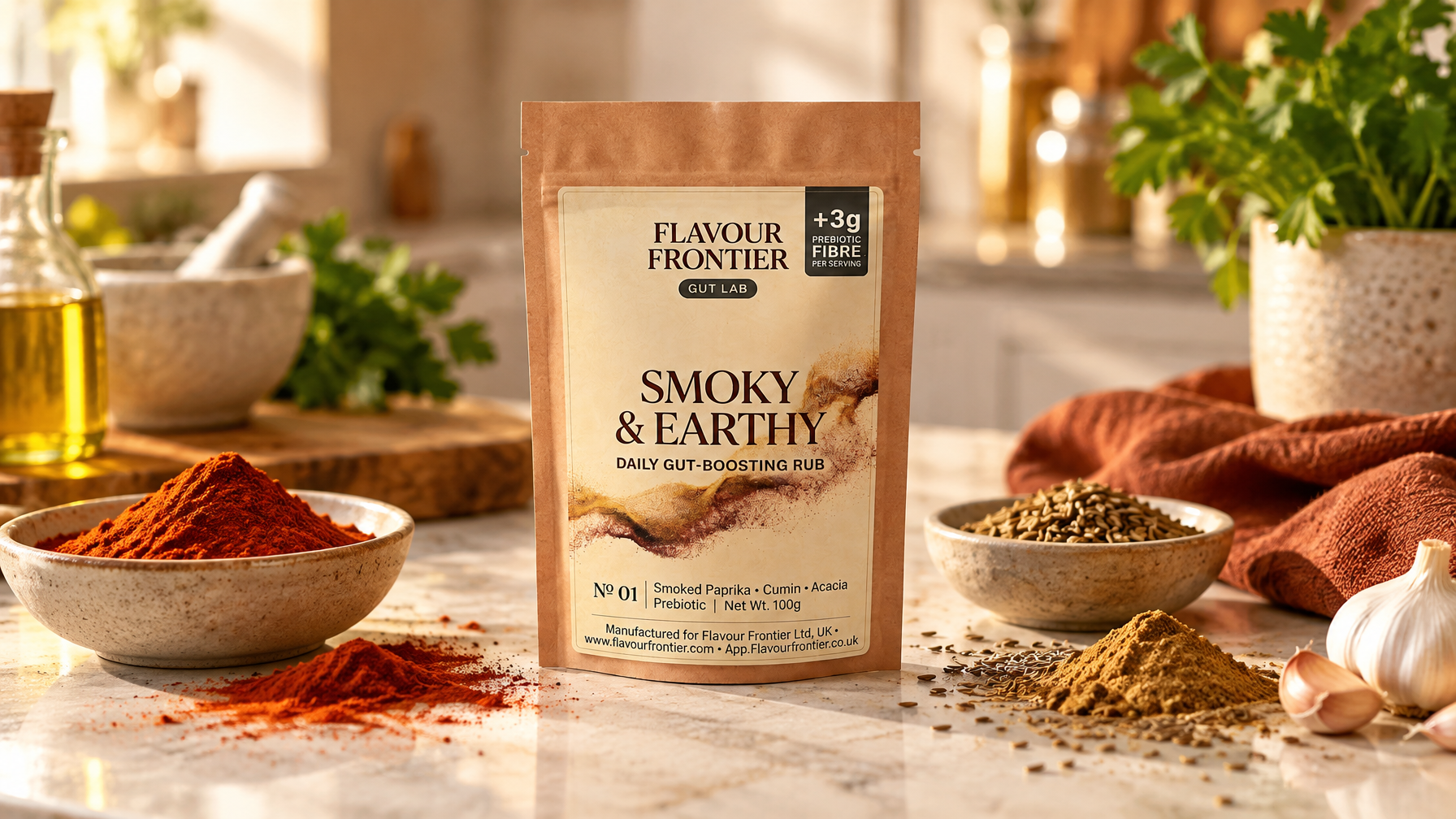 Gut Lab Nº 01: A Chef’s Finishing Rub With Fibre Built In